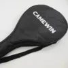 Black Beach Tennis Racket Bag Plate Tennis Racket Bag Oxford Cloth Shoulder Racket Bag Logo Print Straddle Bag 5