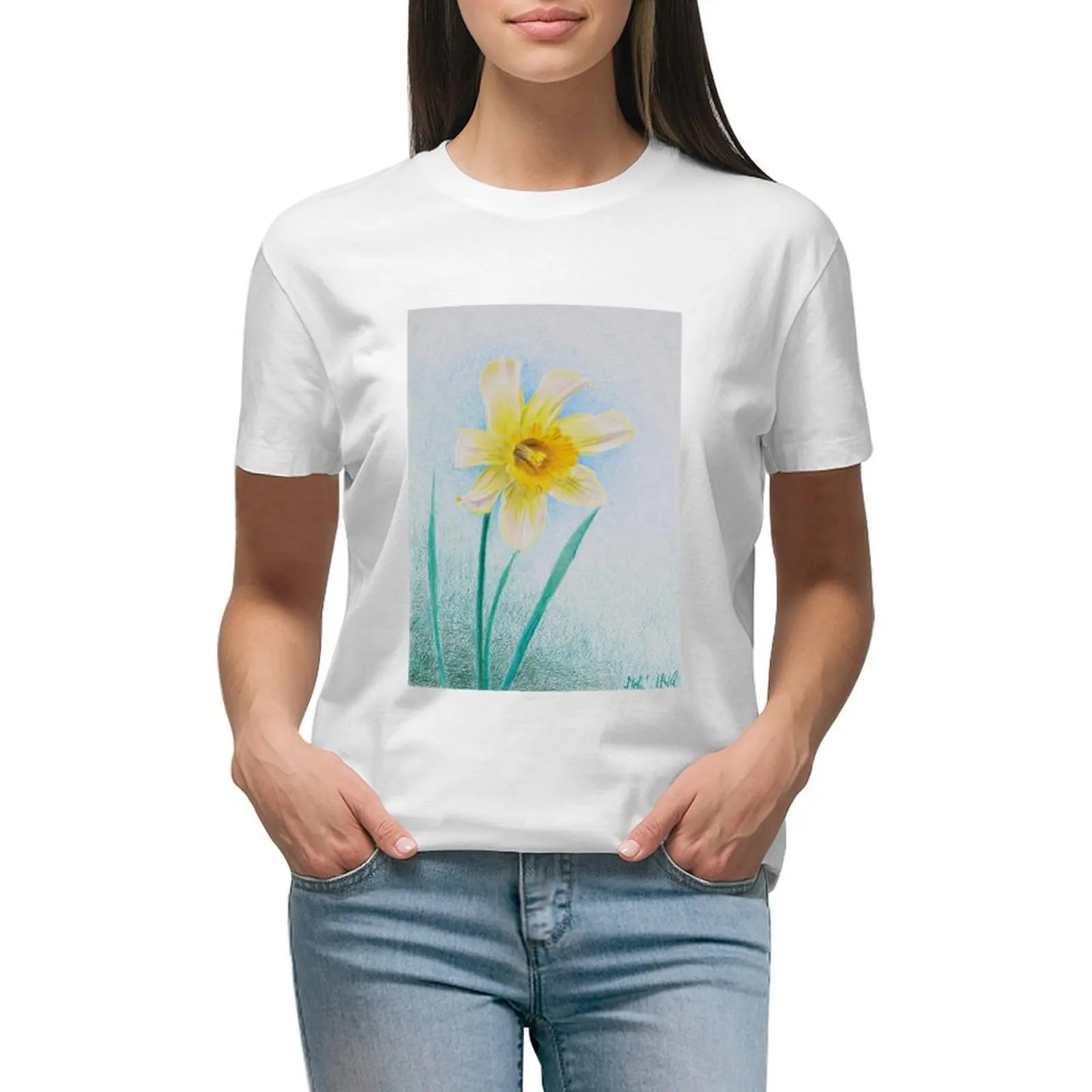 

Футболка Daffodil, аниме одежда, летний топ, женская мода
