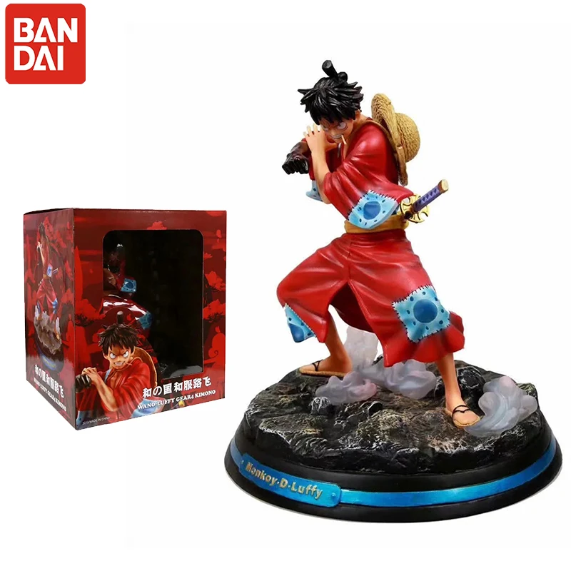 

One Piece Figure Anime GK Kimono Monkey·D·Luffy Action Figure PVC Collection Cartoon Model Doll Gift Toys Decoration