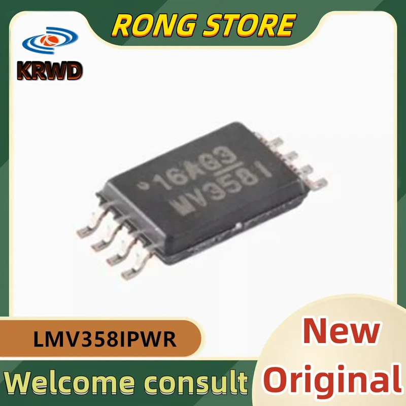 

Новый и оригинальный чип MV358I, микросхема IC LMV358IPWR LMV358I TSSOP-8, микросхема рабочего усилителя с двойным низким напряжением, 30 шт.