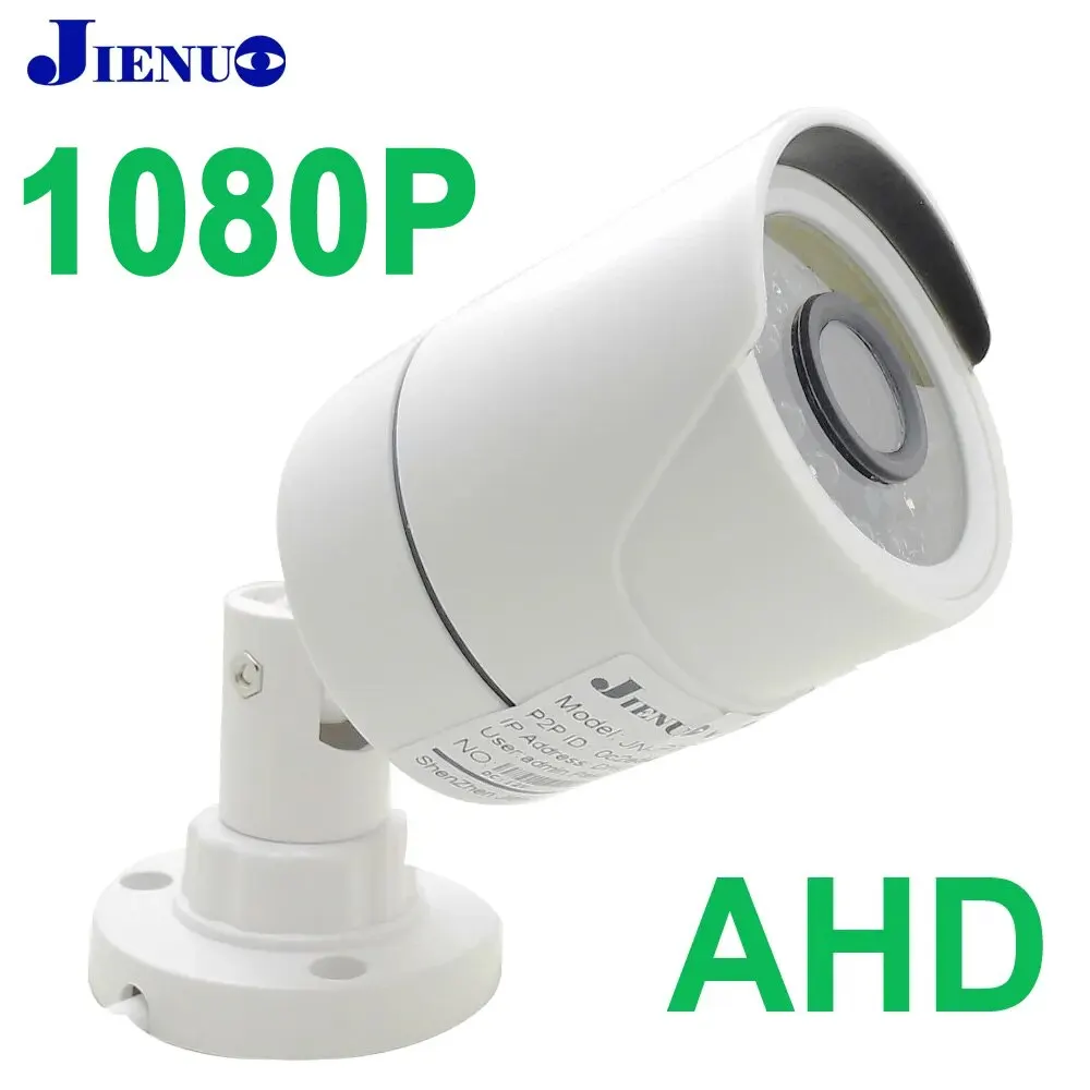 AHD Camera 1080P AHD Security Surveillance High Definition Outdoor Waterproof CCTV Infrared NightVision Bullet Wired Home Camera 1