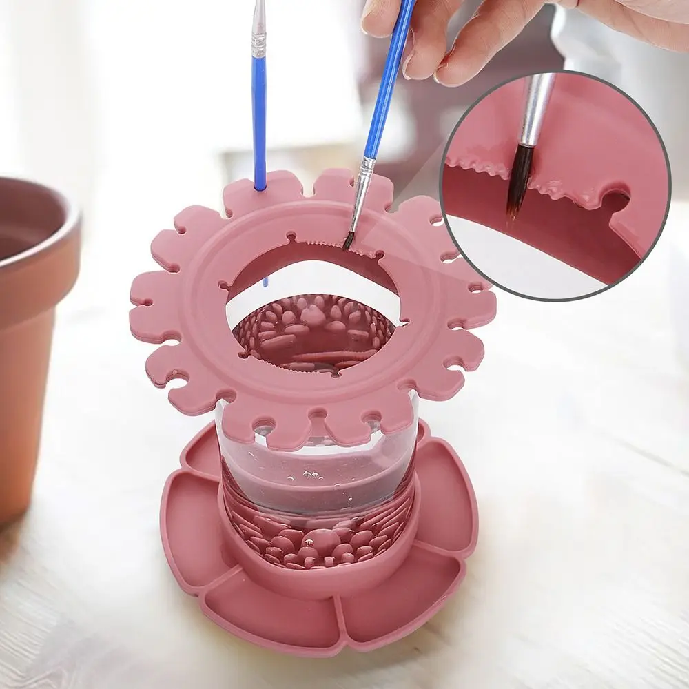 Paint Brush Cleaner Rinse Cup Washing Bucket Cup Painting Bristle
