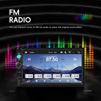 Autoradio Podofo 10,4'' pivotant manuellement 1DIN, Carplay sans fil, Android Auto, lecteur multimédia de voiture, Mirror Link, BT, radio FM/RDS, égaliseur 5