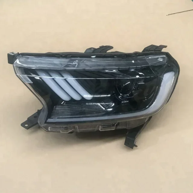Car Styling for Ford Everest& Ranger Headlights-Turn Signal LED Headlight DRL Auto Accessories customcustom