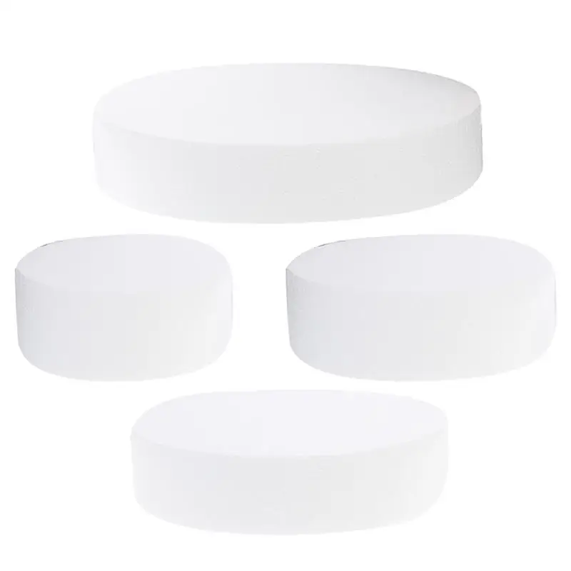 4Pcs/Set Foam Cake Embryo Model Gathering Fake Cakes Multi-Function Cake Dummies Reusable Models Party Accessory fake cake models