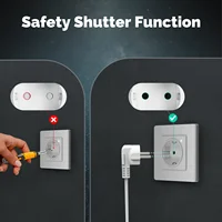 MOES Tuya ZigBee Smart Socket EU Wall Embedded Outlet Energy Monitor Indicator App Remote Control Voice Cotrol Alexa Google Home - Image 4