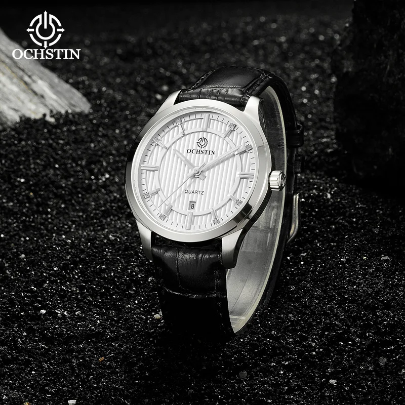 OCHSTIN2024 New Simple and Comfortable Originale Original Collection Multifunction Quartz Movement Watch Men's Quartz Watches