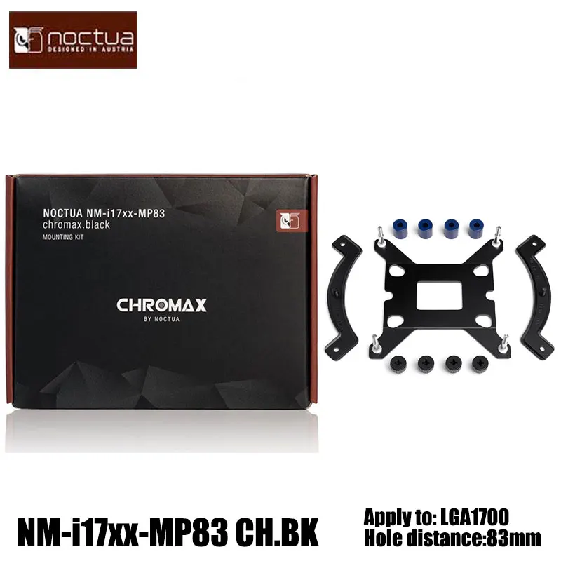 Nocura Nm-I17Xx-Mp83/Nm-I17Xx-Mp78 Kit Di Aggiornamento Del Montaggio Del Dispositivo Di Raffreddamento Della Cpu Per Fibbia Monopezzo Intel Lga1700