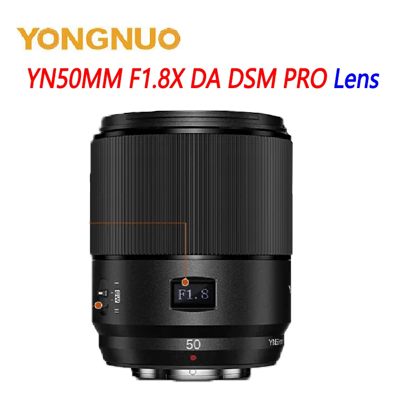 Фото Объективы для камеры YONGNUO YN50mm F1.8X DA DSM Pro APS-C фиксированный фокус AF/фотосессия для Fujifilm X фотосессия №2