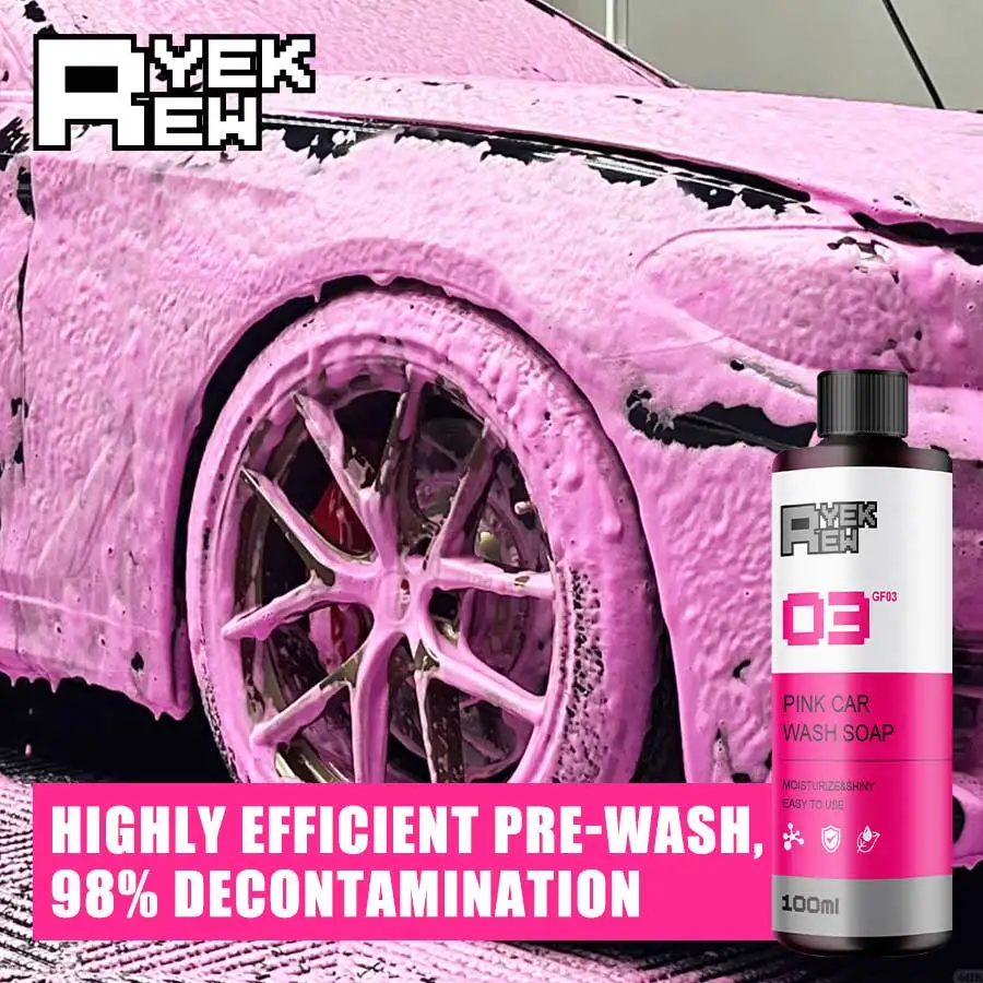Pink Car Pre-wash Foam Image 3