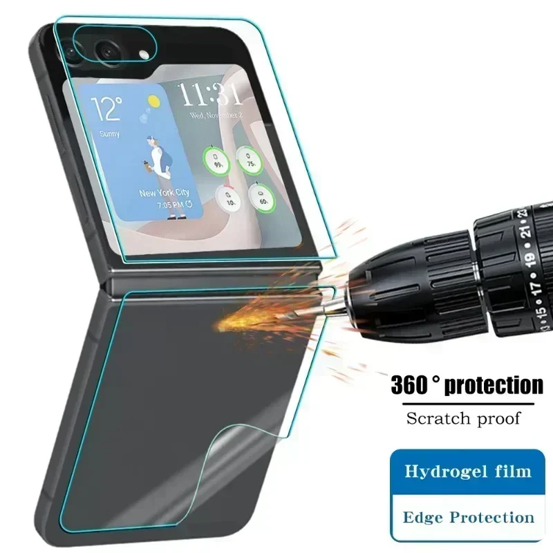 Clear Hydrogel Anti-Scratch Screen Protector Film