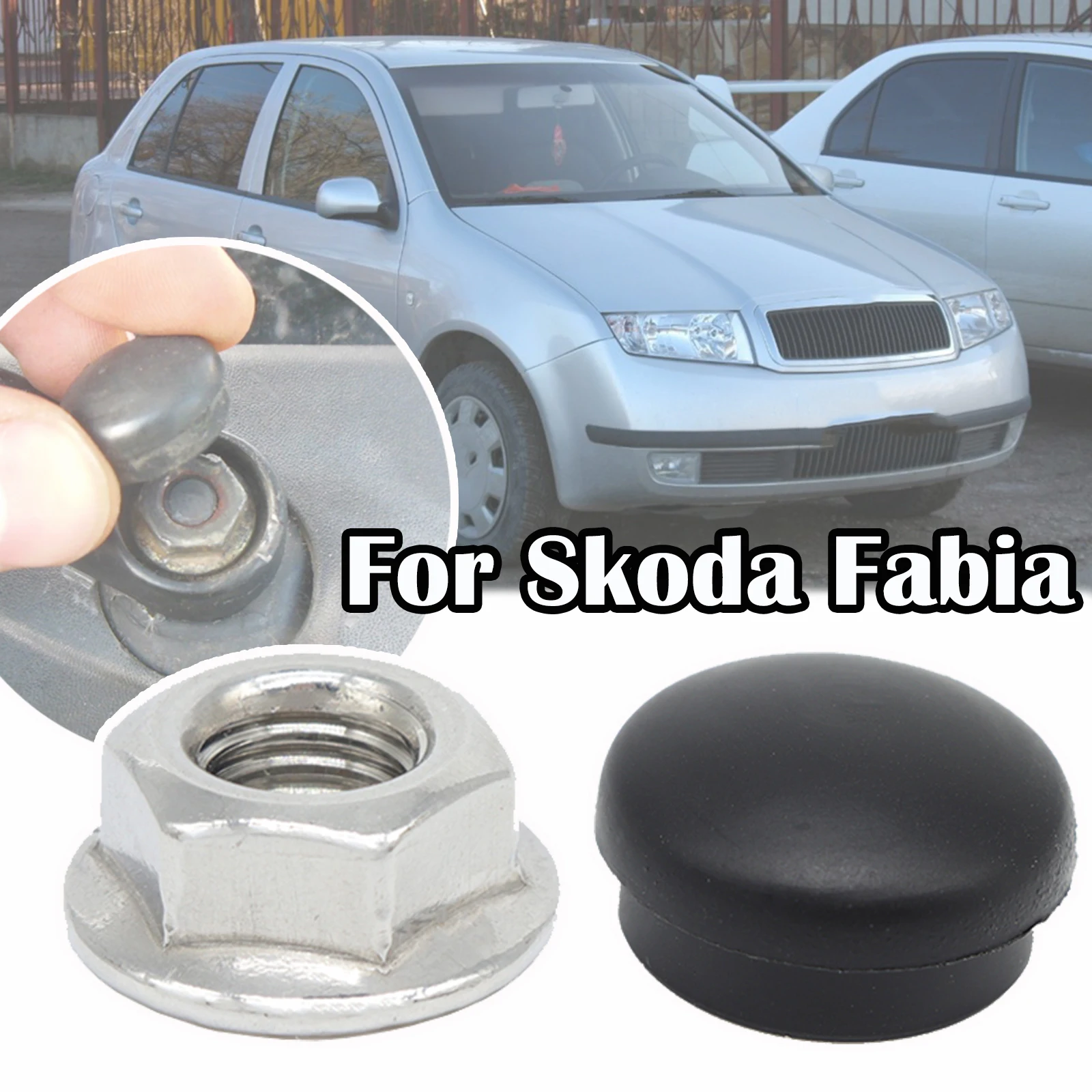 

Car Front Windscreen Wiper Arm Nut Cap Bolt Rocker Cover Screw For Skoda Fabia Mk1 MK2 MK3 1997 1998 1999 2000 2001 2002 - 2019