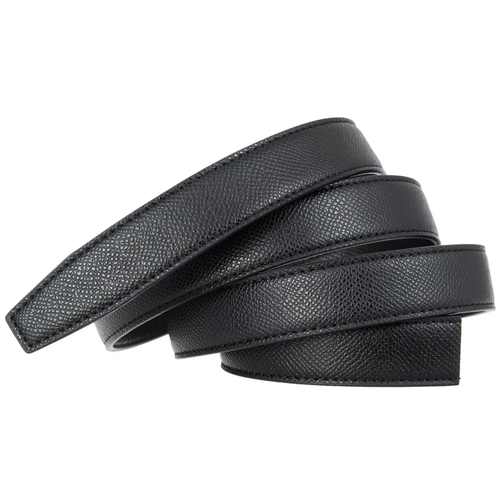 Women's Belts Ladies Luxury Brand Fashion Design Simple Versatile Jeans Accessories Women Automatic Buckle Thin Waistband 2.4cm - 3