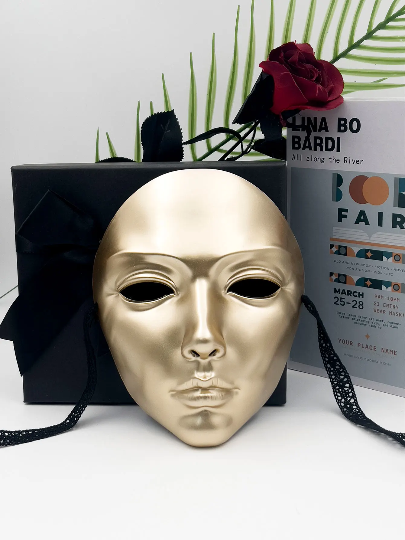 Halloween Masquerade Face Mask Costume Performance Props