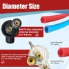 Foam Cannon Rainbow Straw With Stainless Steel Filter Ball for Most Foam Lance Daily Tool High Pressure Wash Cars 4