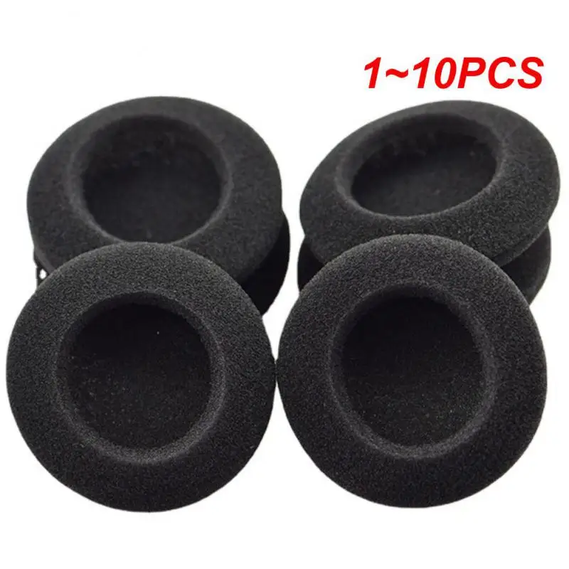

1~10PCS 60mm/2.4" Black Replacement Foam Ear pads Cushion For H600 H330 H340/Aiwa HP-CN5/Labtec Axis 502 headset
