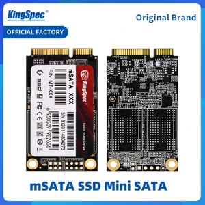 KingSpec mSATA SSD 128 ГБ 256 ГБ 512 ГБ mSATA SSD ТБ 2 ТБ HDD для настольного компьютера 3x5 см Внутренний твердотельный жесткий диск для ноутбука Hp