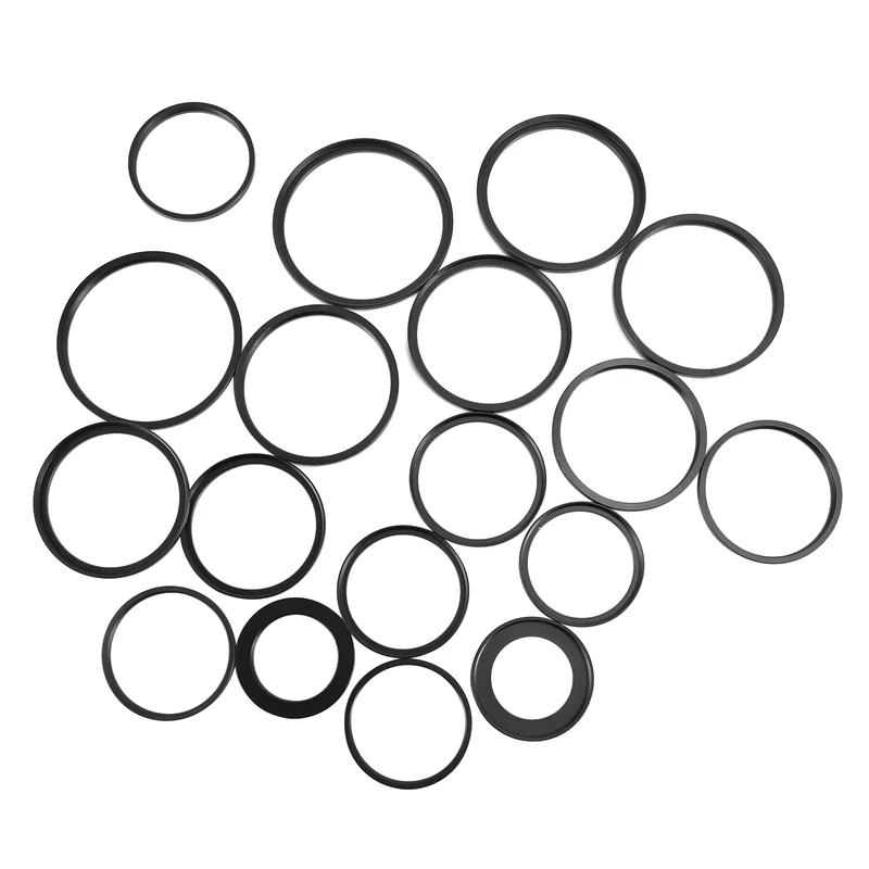 

18Pcs 37-82Mm 82-37Mm Lens Step Up Down Ring Filter For Canon For Nikon All Camera DSLR 37 49 52 55 58 62 67 72 77 82Mm