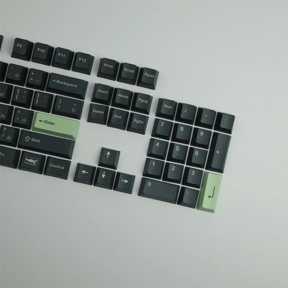 GMK Wasabi PBT Keycap DYE-Sublimação Cereja Perfil
