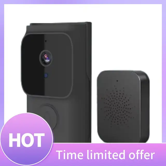 ABFN-Tuya APP Free Cloud Storage Wifi Doorbell Low Consumption Visual Door Peephole Video Eye Night PIR Security Doorviewer 1