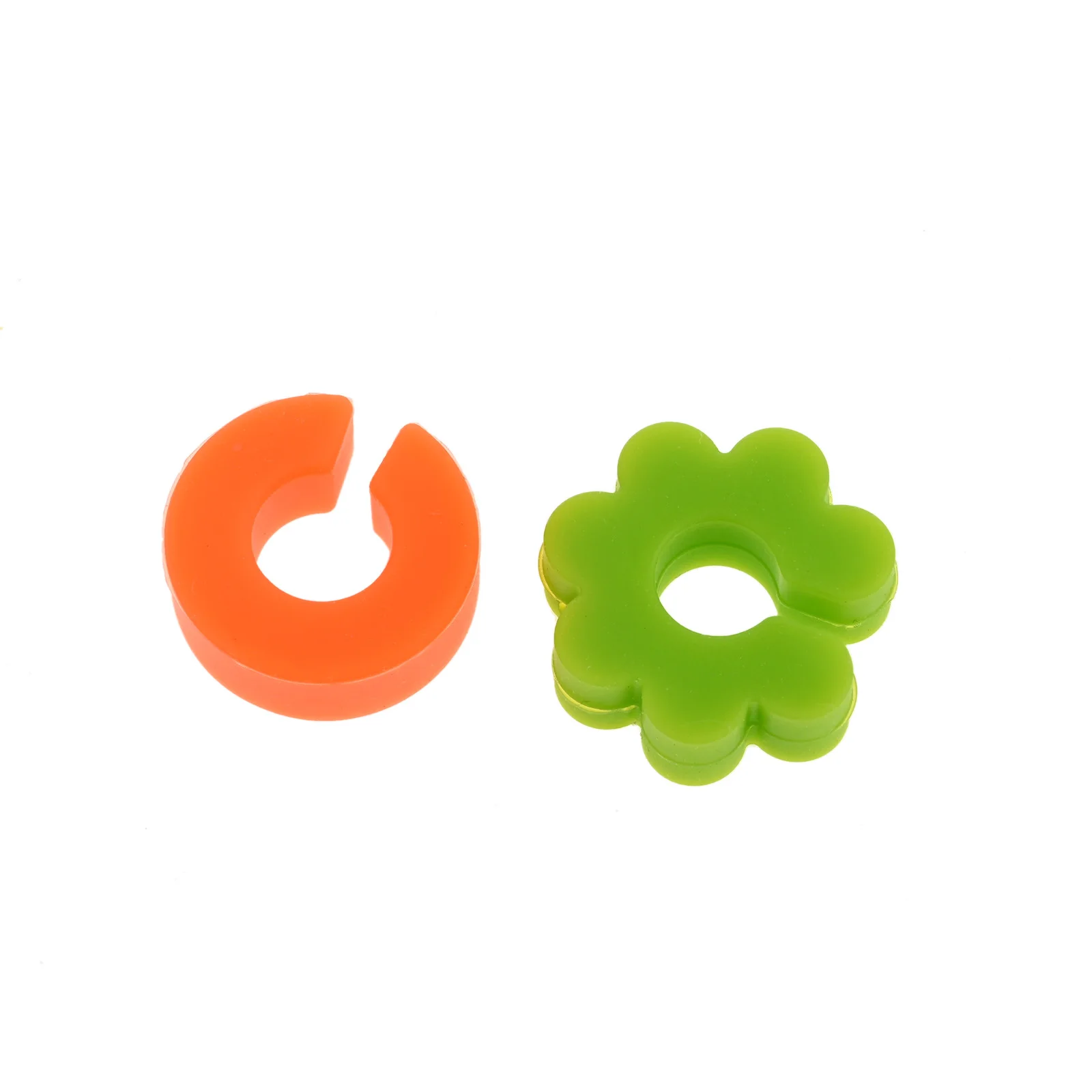 12 Pcs Wine Glass Charms Markers Round Flower Shape Wine Glass Recognition Ring Tags Party Weddings Bar Banquet Supplies