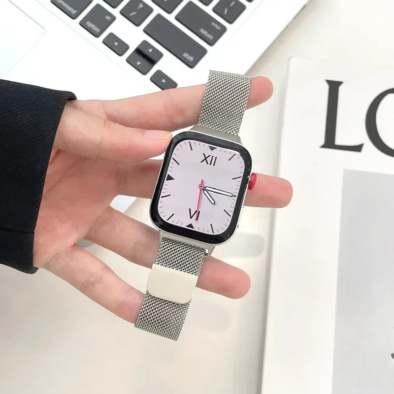 Milanese Loop Magnetic Stainless Steel Strap for Smartwatch - 2024 Newest Accessories