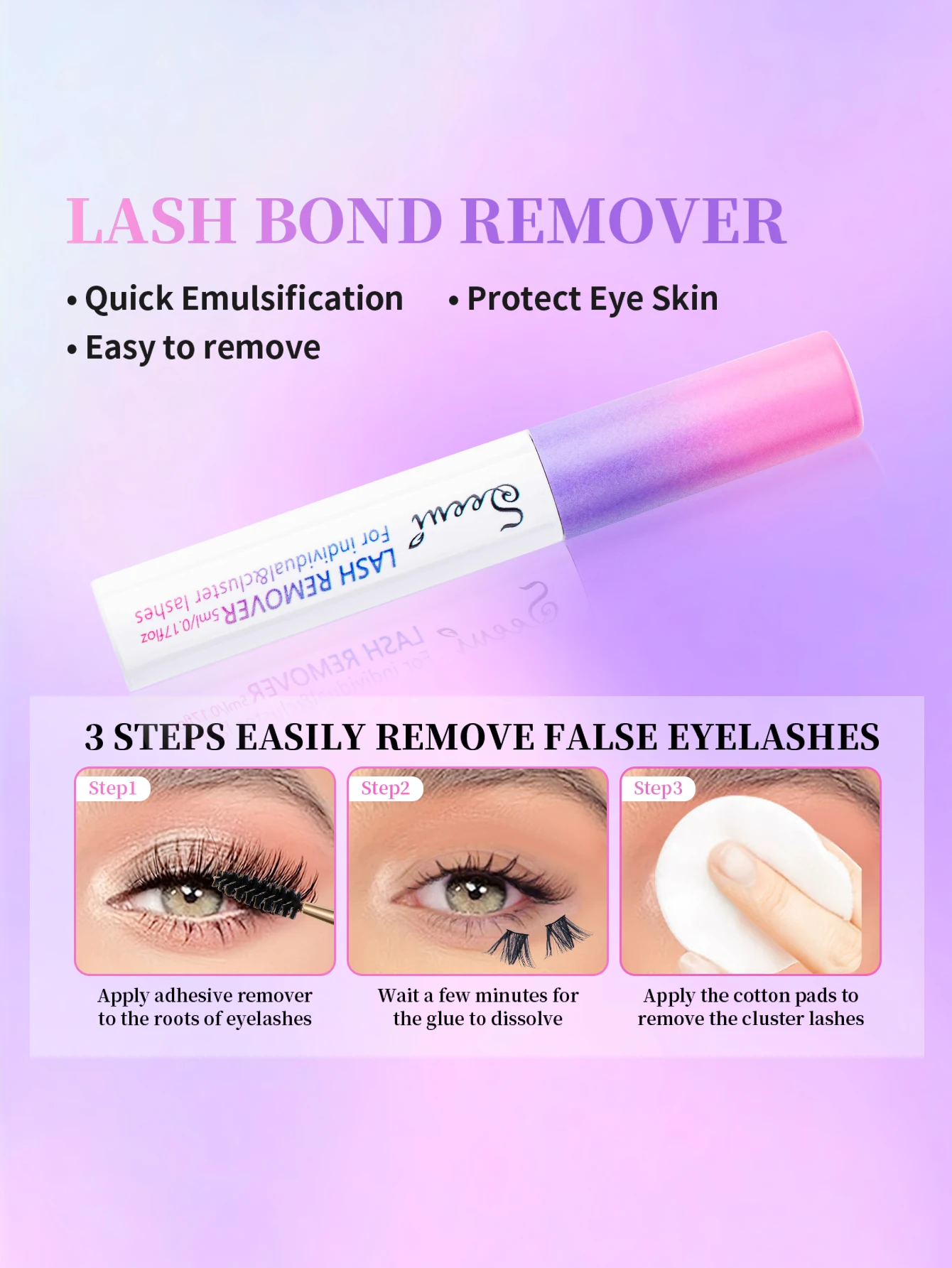Eyelash Glue and Seal for Eyelash Clusters Strong Fixed Eyelash Glue Lasting Eyelash Glue Eyelash Extension tool 6