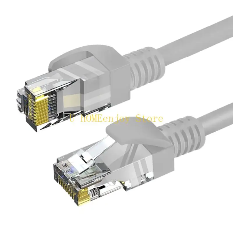 B0KF 다기능 이더넷 네트워킹 케이블 Cat6 이더넷 패치 컴퓨터용 케이블 라우터 장치 네트워킹 케이블
