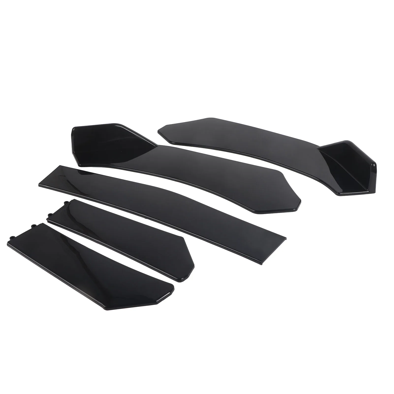 Front Bumper Lip Body Kit Universal Lip Splitter Spoiler - View #10