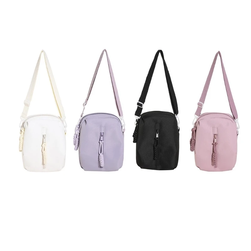 

2023 Bag JK Uniform Crossbody Bag Large Capacity Clear Nylon Shoulder Bag for Teen Girl Casual Tote Bag