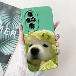 Cute Cartoon Panda Cat Shockproof Case - Durable Protective Bumper Cover for Honor 200 (TYlv1958)