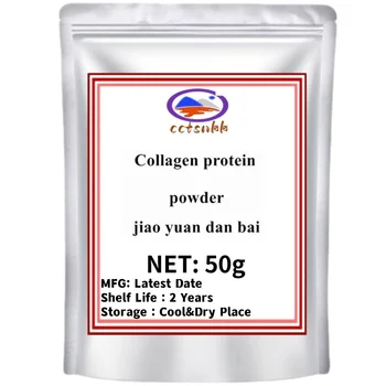 100-1000g di collagene schiarente marino puro (idrolizzato) in polvere per la pelle antirughe antietà