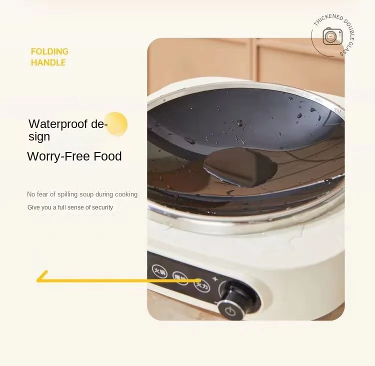 potência, aquecimento rápido, cozinha doméstica, novo, 220V, 3500W