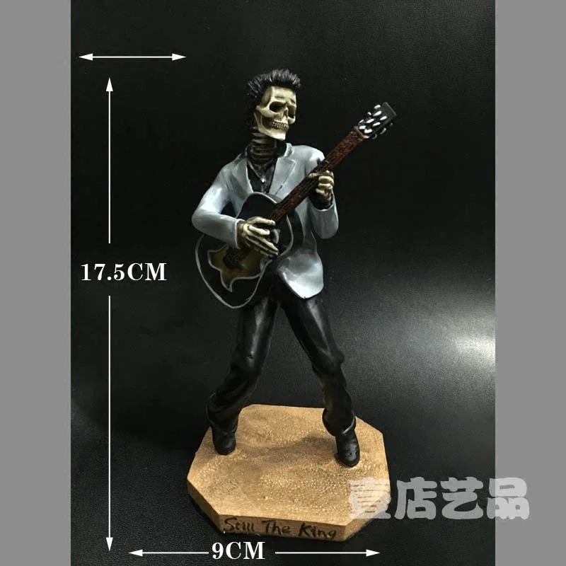 resina-decorazione-della-casa-cantante-chitarra-maschile-elvis-presley-skull-ornaments