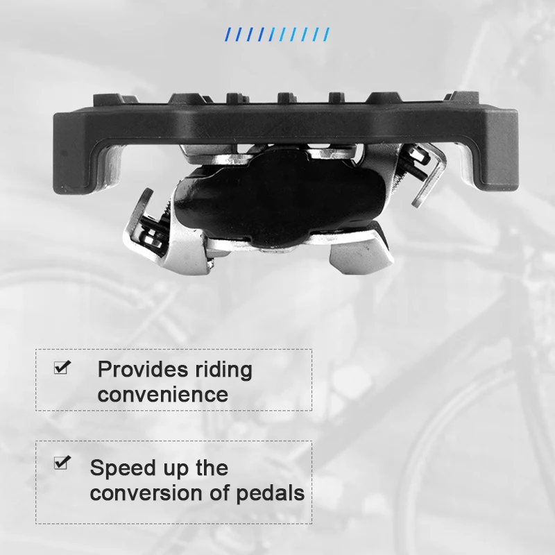 bicycle pedal adapter MTB Bike Pedal Converter Bicycle Clipless Pedals Self-locking Adapter for Shimano M520/M540/M8000/M9000