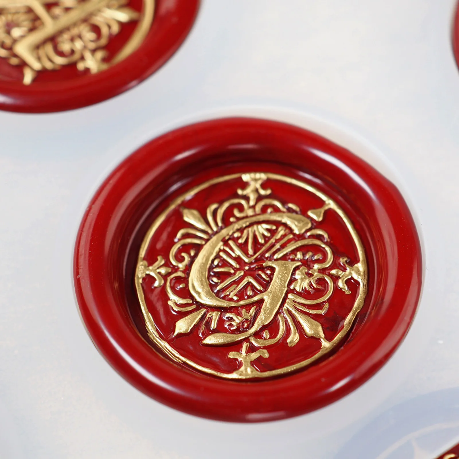 Silicone Mat For Wax Seal Stamp Wax Seal Silicone Pad Easy To Clean 16-Cavity Sealing Mold For DIY Craft Adhesive Sealing