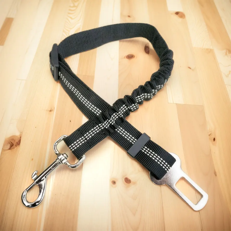 Adjustable Reflective Dog Car Seat Belt Harness