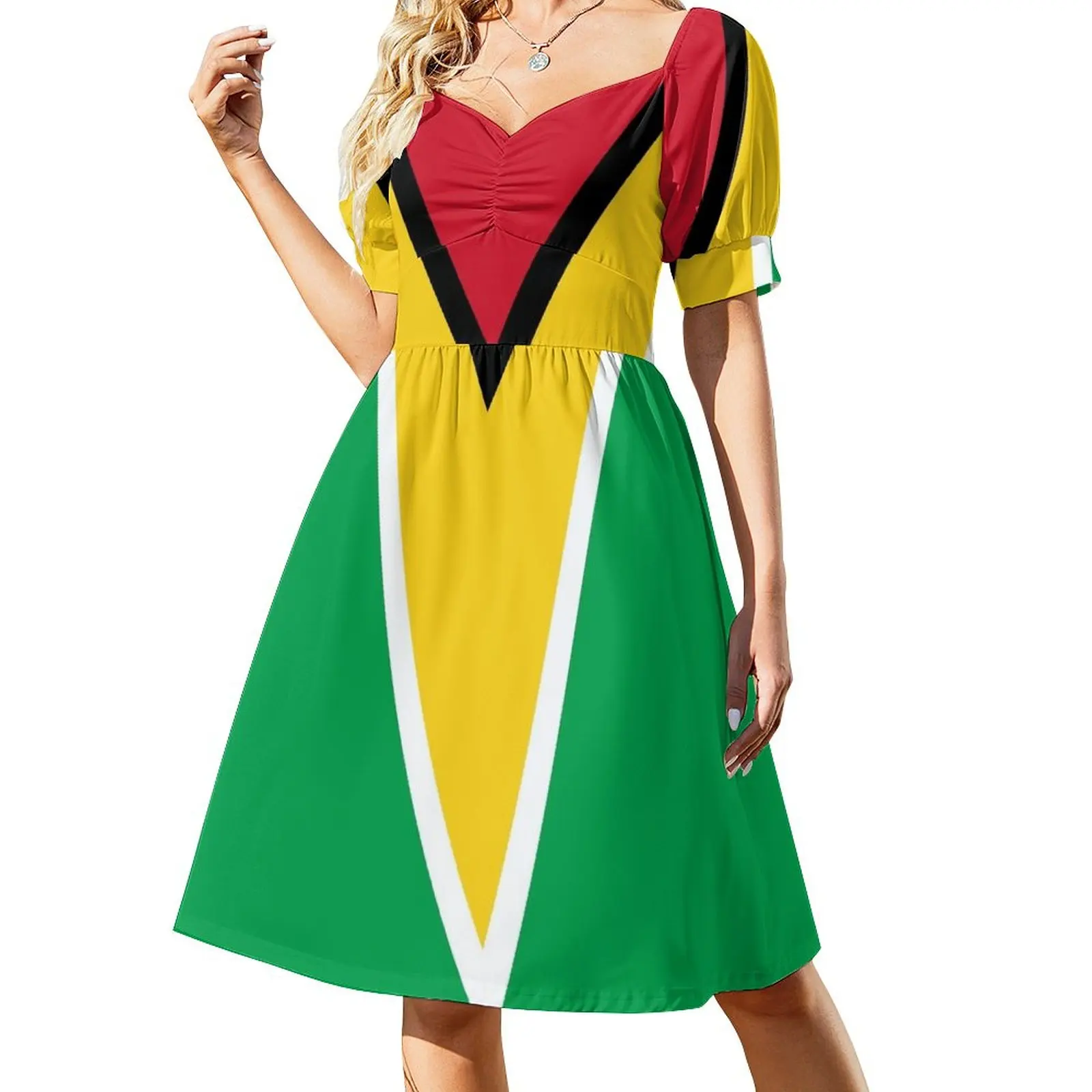 

GUYANA FLAG Dress Women's dresses sensual sexy dress for women luxury evening dresses for women 2023 elegant dress