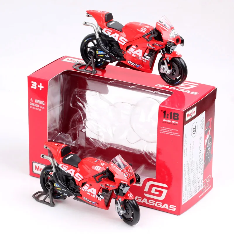 1/18 Scale Racing Motorcycle Model - Redbull GP Racing Edition