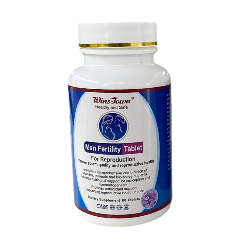 1 Bottle Men Fertility tablet pills capsule help promote fertility male Tablets Health Food health supplement fertility tablets