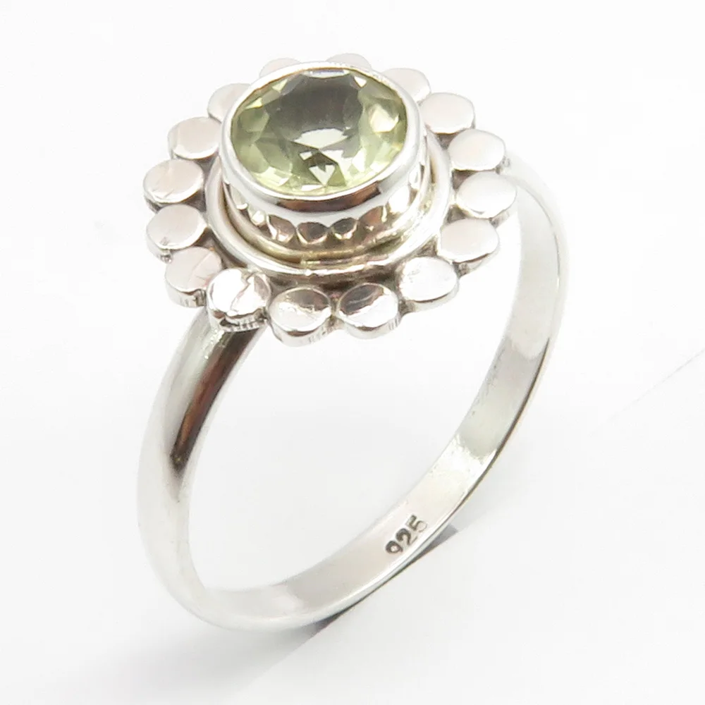 

Кольцо ручной работы из полудрагоценного камня, Размер 8