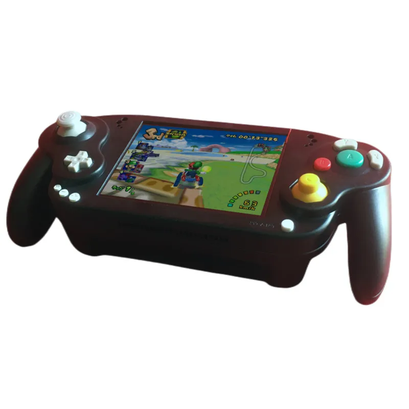 Latest Version 5'' IPS LCD Arcade Game console Modified by WII motherboard NGC Gameboy with Double joystick