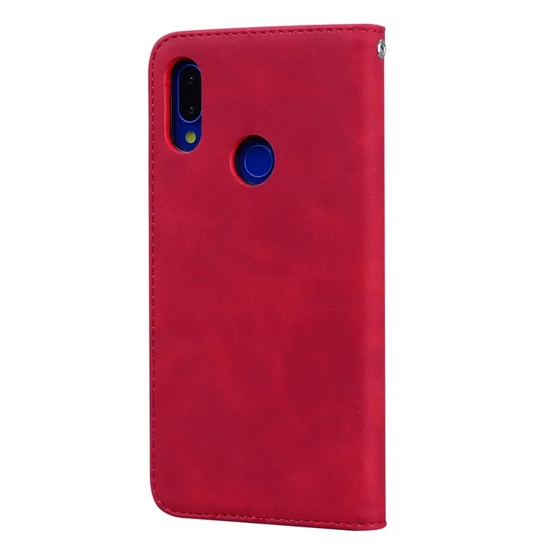 Leather Wallet Case Leather Phone Case Phone Case for Xiaomi Redmi Note 7 Redmi Note 7 Pro