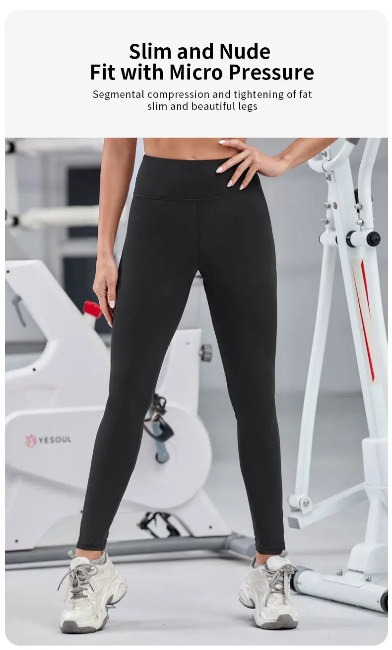 Women Sport Leggings Fitness Running High Waist Naked Feeling Push Up Yoga Pants Gym Girl Tights_voghion.com