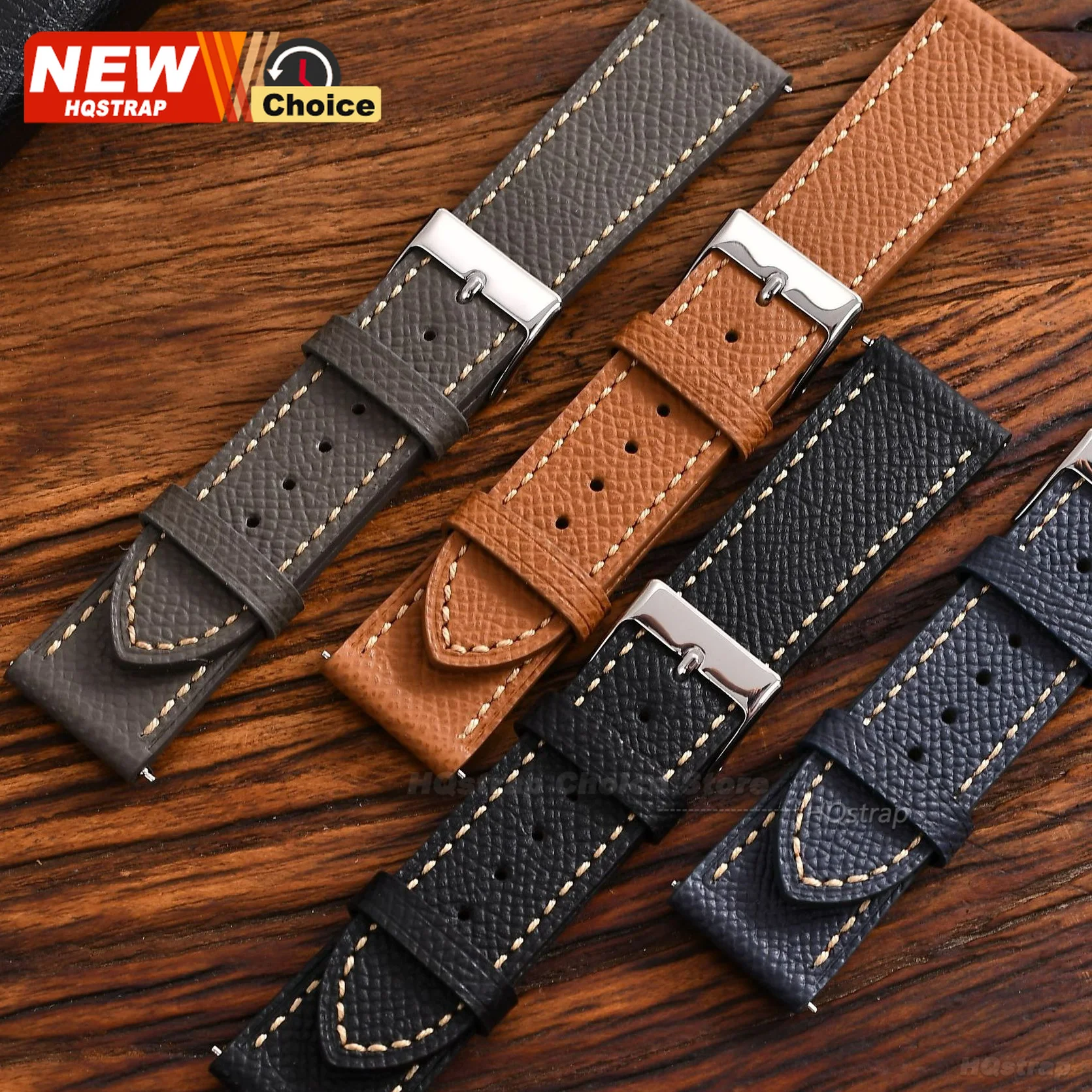 Handmade Vintage Leather Watch Strap - Premium Cowhide Wristband