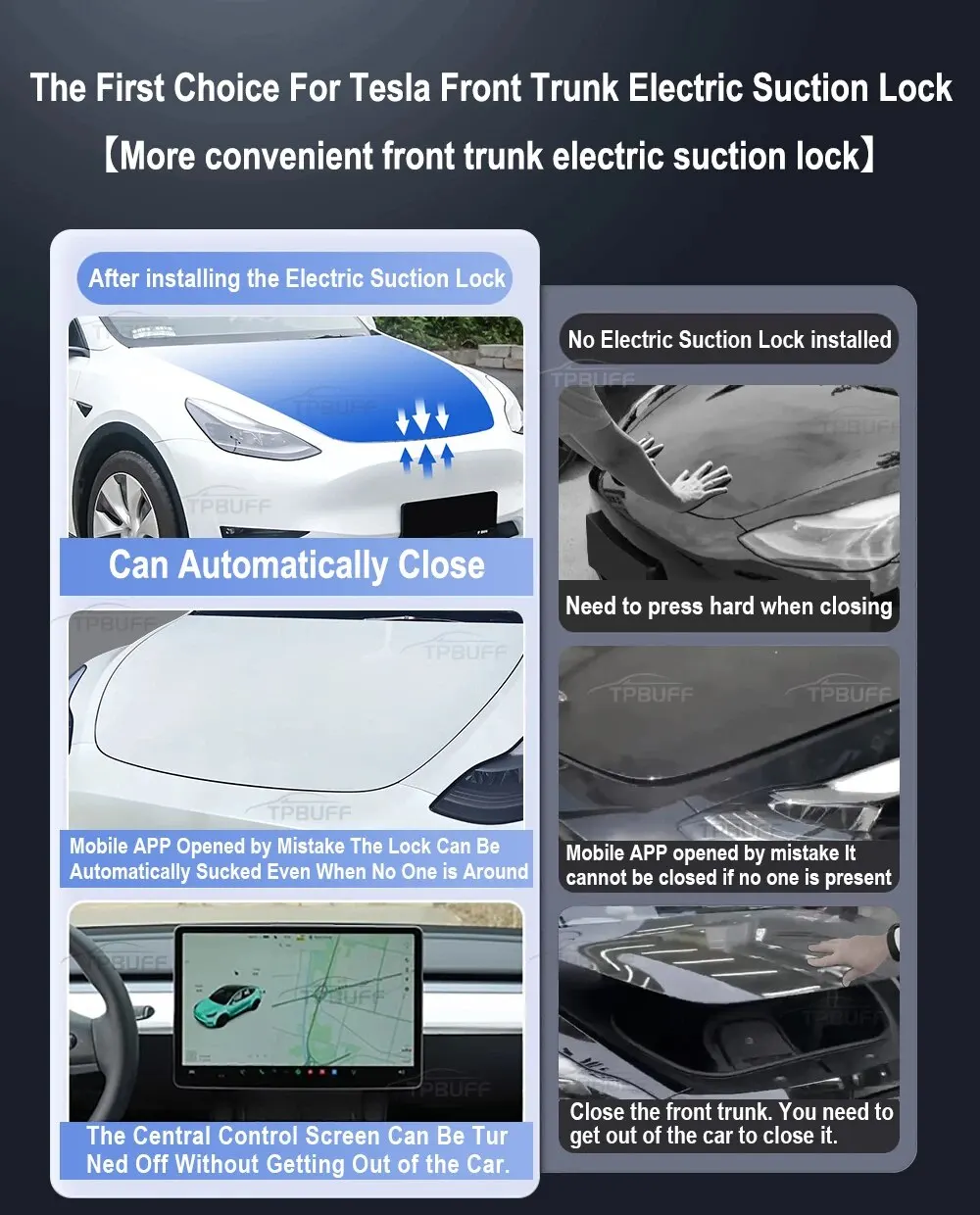 テスラ インロック：Model Yのフランクを自動で閉める電動ロックの実際