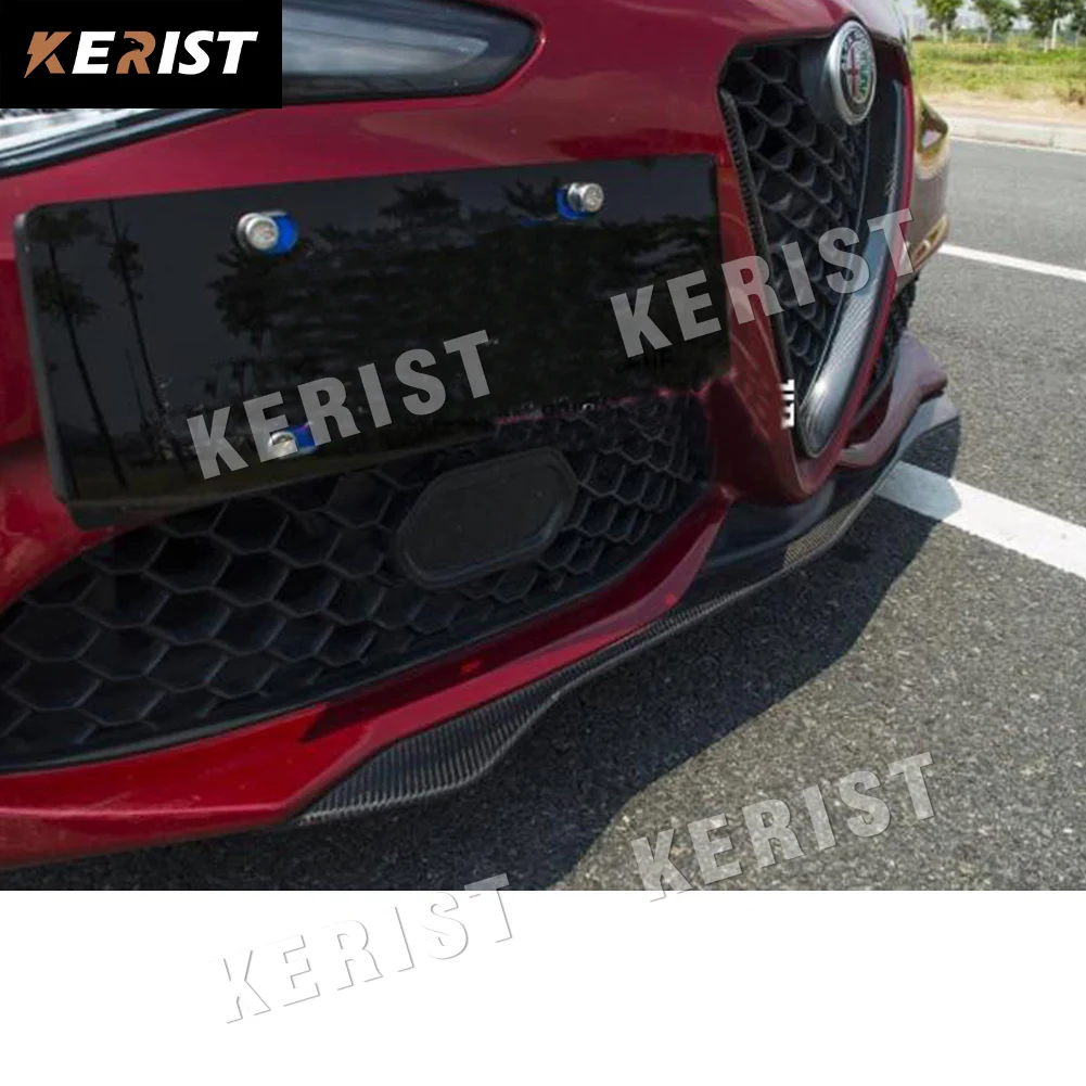 Punta Di Scarico Spoiler Anteriore Paraurti Anteriore Giulia 280P Per Alfa Romeo Giulia 2017 2018