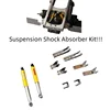 For 1/14 Tamiya RC Truck Simulated Suspension Shock Absorber Scania Actros MAN for Benz Tamiya LESU Tractor 1:14 Upgrade Parts 1