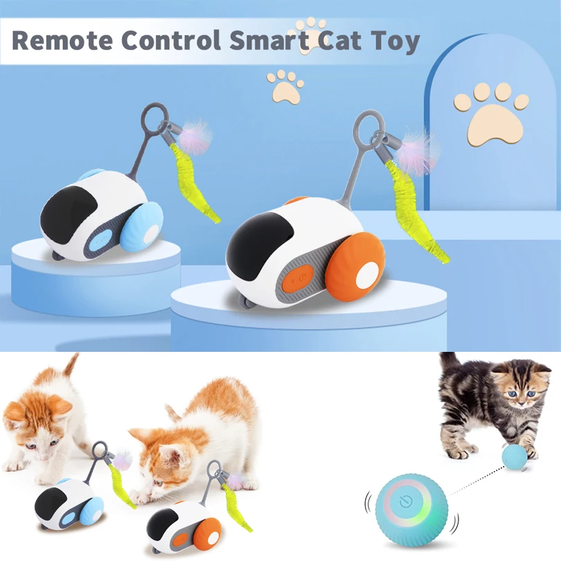 Smart Interactive Cat Car Toy 2