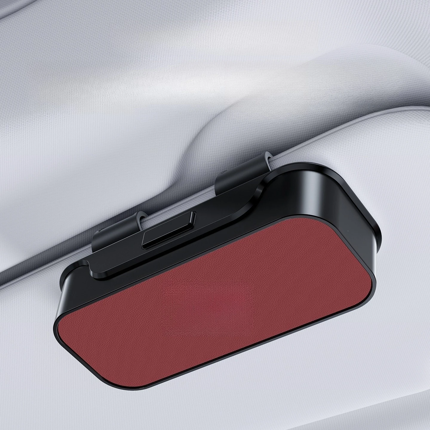 Compact Car Sunshade Eyewear Holder & Organizer